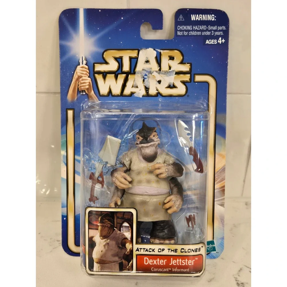 Star Wars Dexter Jettster Attack of the Clones Coruscant Informant Hasbro 2002